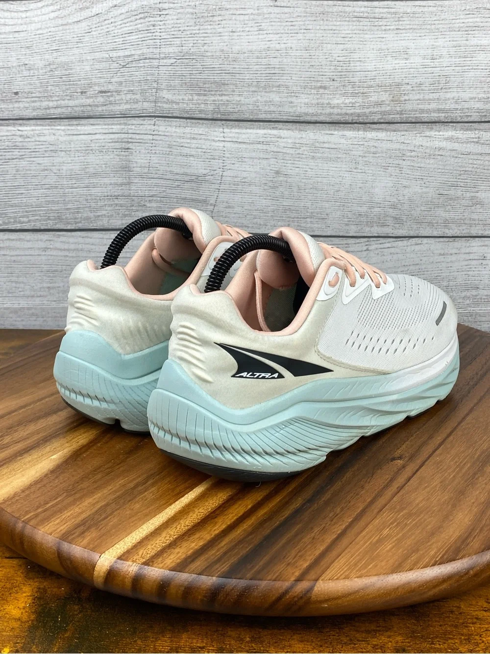 Altra VIA Olympus 2 White Blue Pink Road Running Shoes Women’s Sneaker Size 9